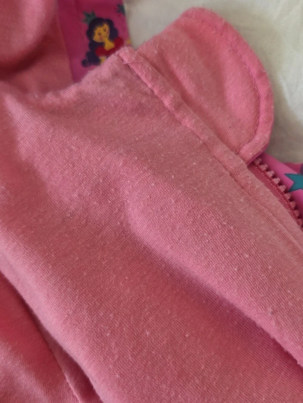 Stephen Joseph Kids Pink Hooded Raincoat Jacket in the Princess Pattern 2T